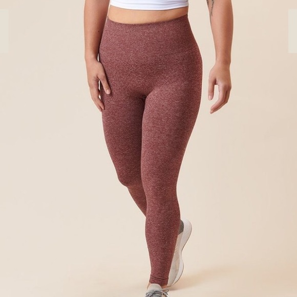 Paragon Fitwear Pants - Paragon Native Seamless Leggings Rhubarb